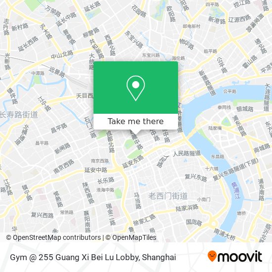 Gym @ 255 Guang Xi Bei Lu Lobby map