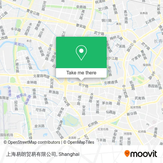 上海易朗贸易有限公司 map