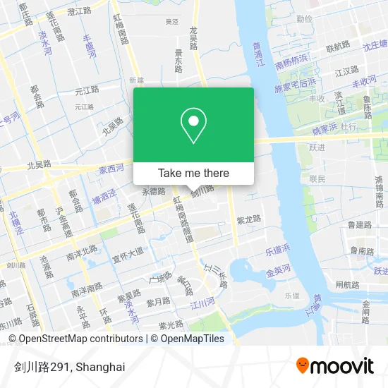 剑川路291 map