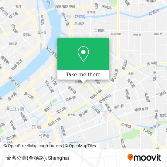 金名公寓(金杨路) map