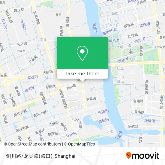 剑川路/龙吴路(路口) map