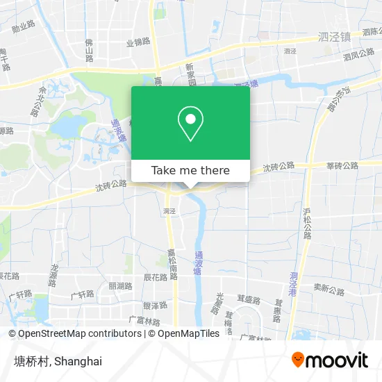 塘桥村 map