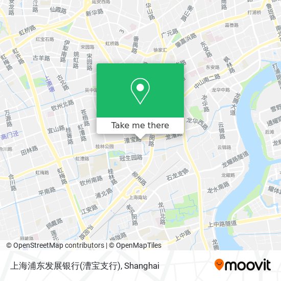 上海浦东发展银行(漕宝支行) map