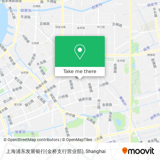 上海浦东发展银行(金桥支行营业部) map