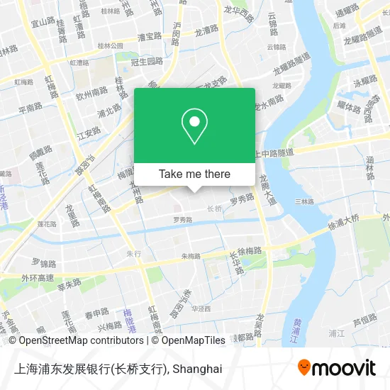 上海浦东发展银行(长桥支行) map