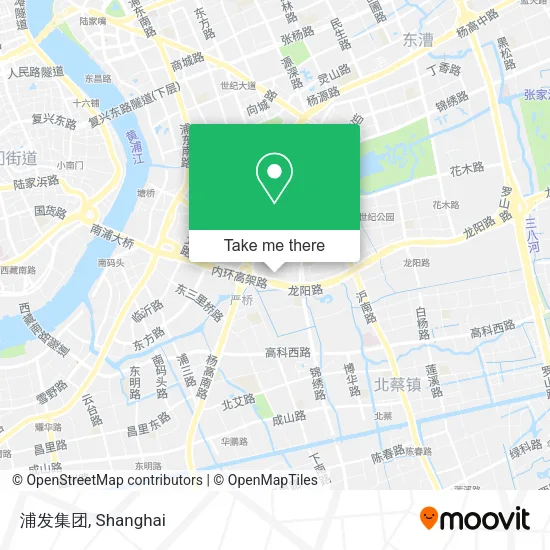 浦发集团 map