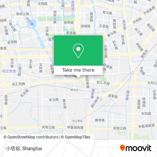 小塔前 map