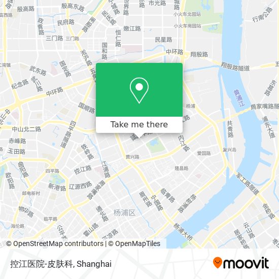 控江医院-皮肤科 map