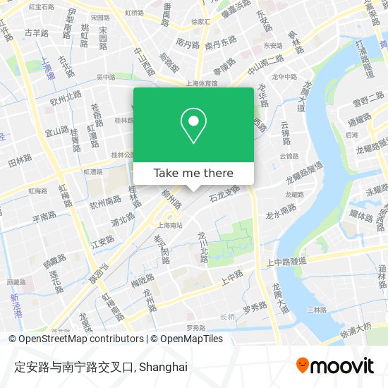 定安路与南宁路交叉口 map