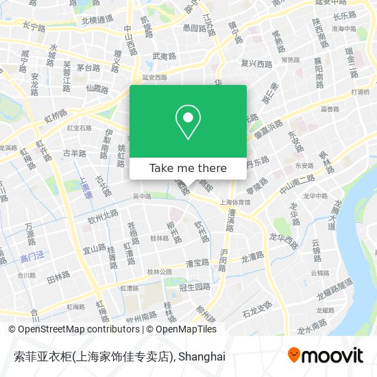 索菲亚衣柜(上海家饰佳专卖店) map