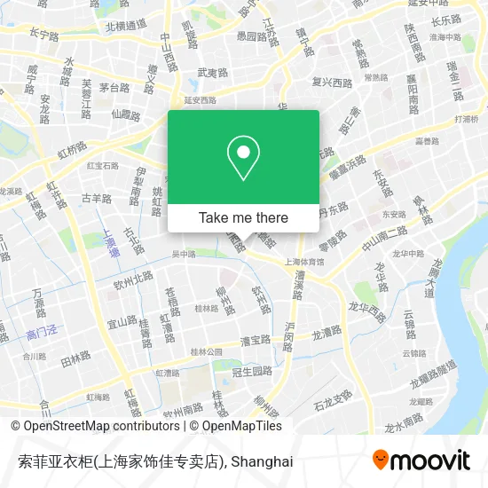 索菲亚衣柜(上海家饰佳专卖店) map