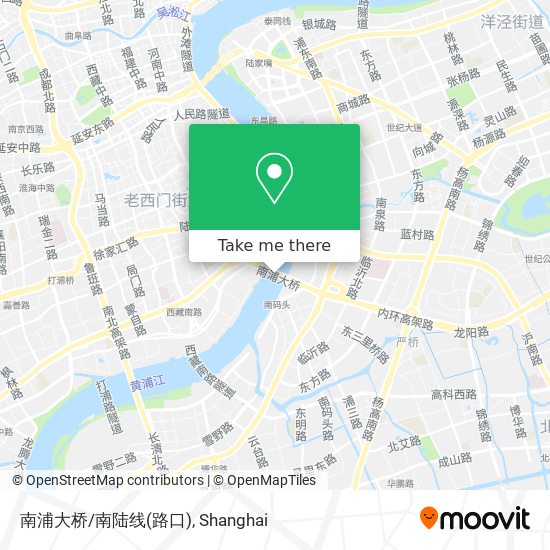 南浦大桥/南陆线(路口) map