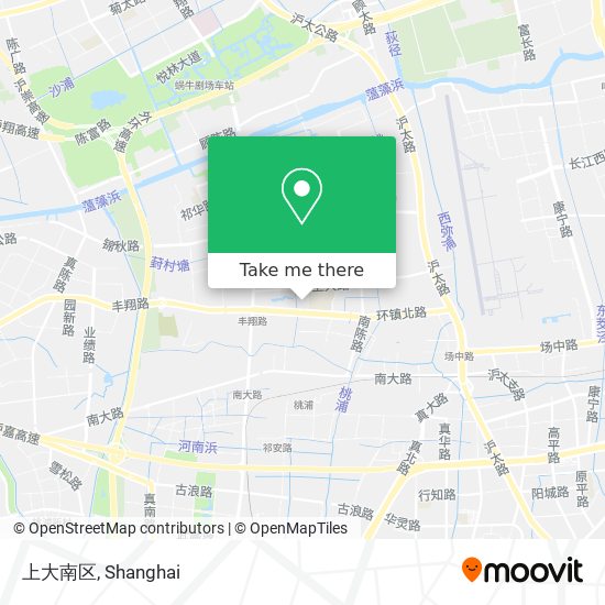 上大南区 map