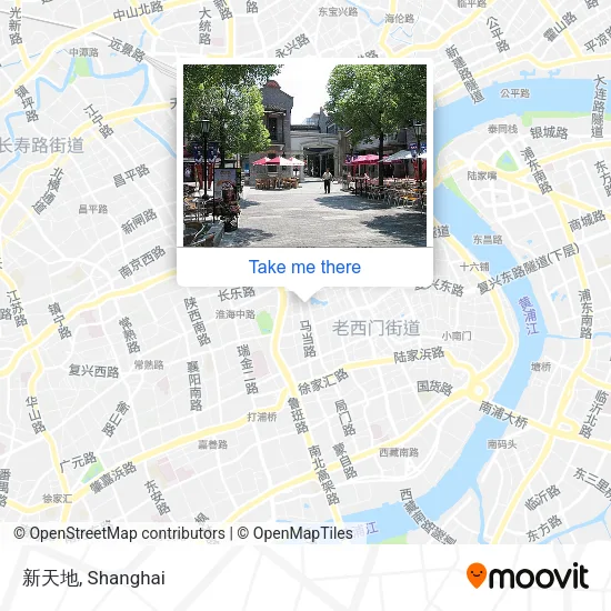 新天地 map