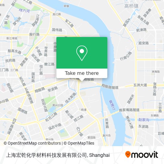 上海宏乾化学材料科技发展有限公司 map