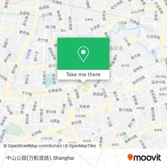 中山公园(万航渡路) map