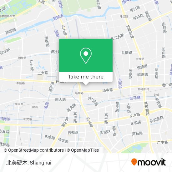 北美硬木 map