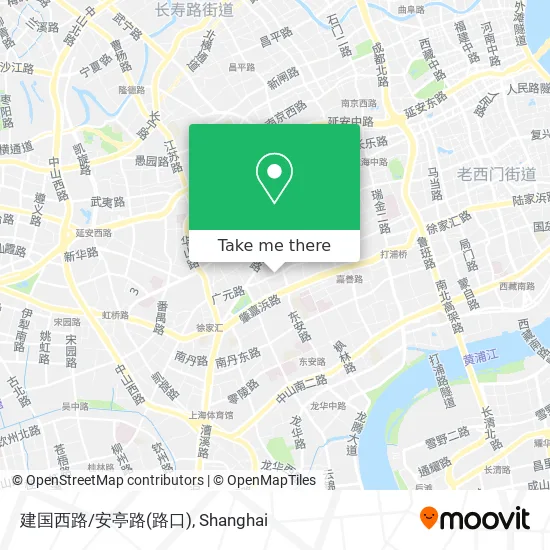建国西路/安亭路(路口) map
