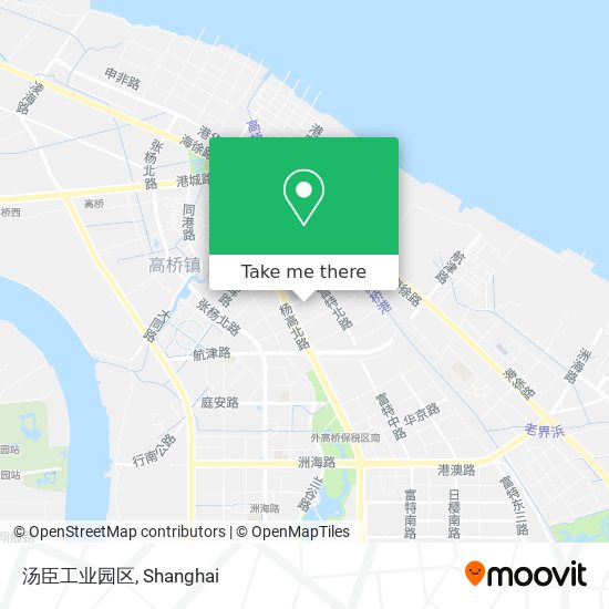汤臣工业园区 map