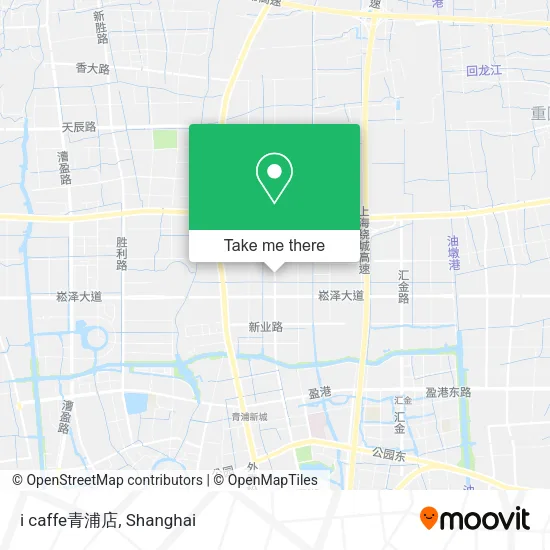 i caffe青浦店 map