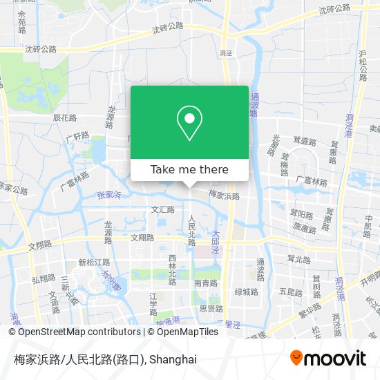 梅家浜路/人民北路(路口) map