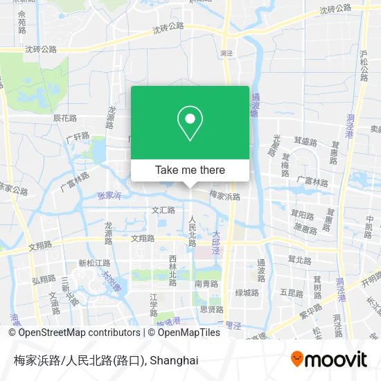 梅家浜路/人民北路(路口) map