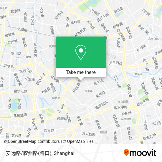 安远路/胶州路(路口) map