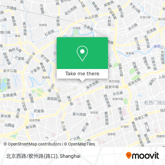 北京西路/胶州路(路口) map