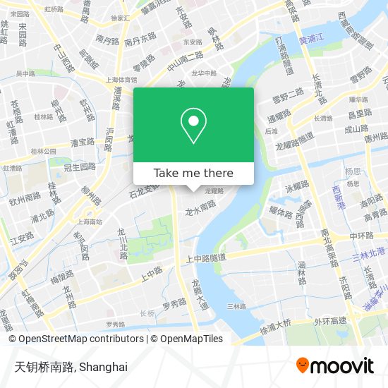 天钥桥南路 map