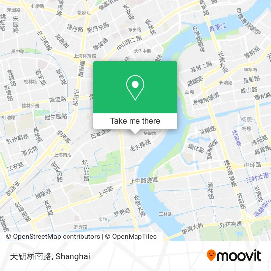 天钥桥南路 map