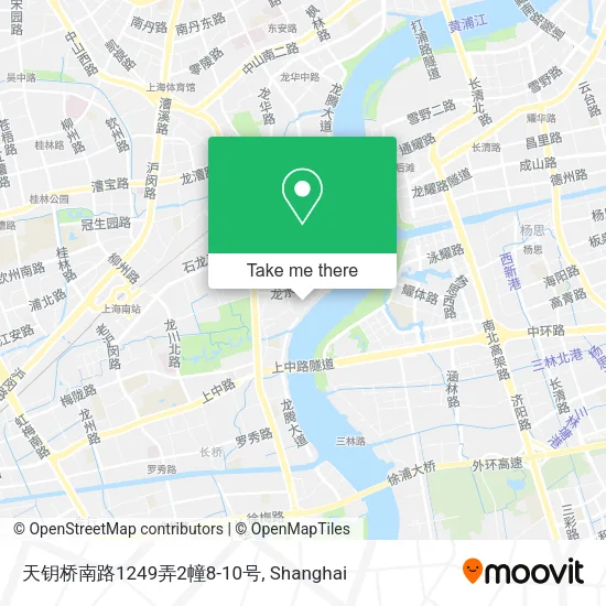 天钥桥南路1249弄2幢8-10号 map