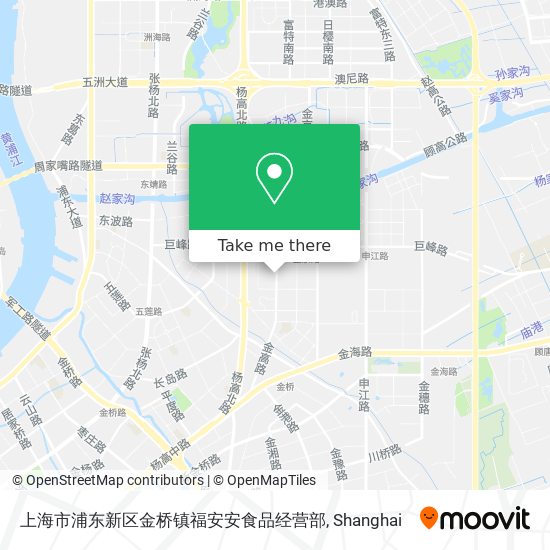 上海市浦东新区金桥镇福安安食品经营部 map