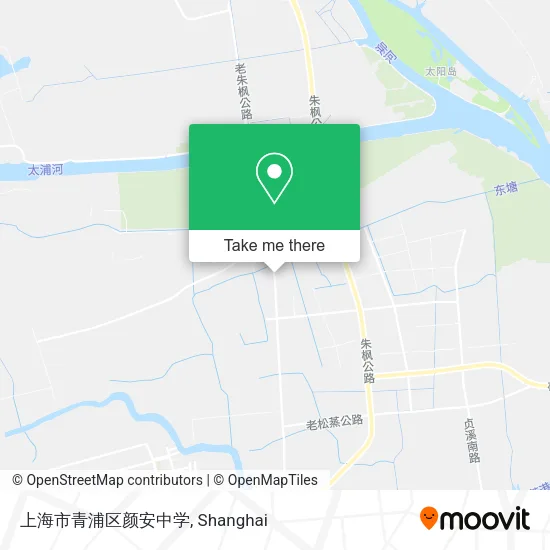 上海市青浦区颜安中学 map