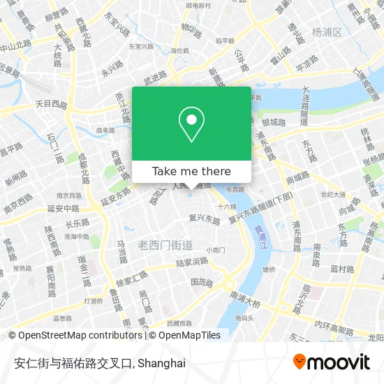 安仁街与福佑路交叉口 map