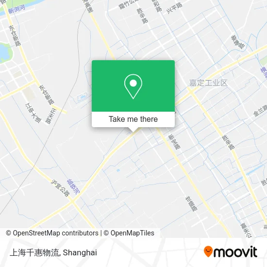 上海千惠物流 map