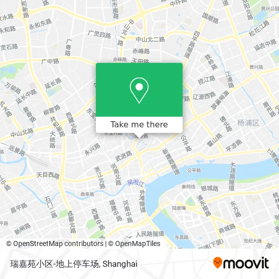 瑞嘉苑小区-地上停车场 map