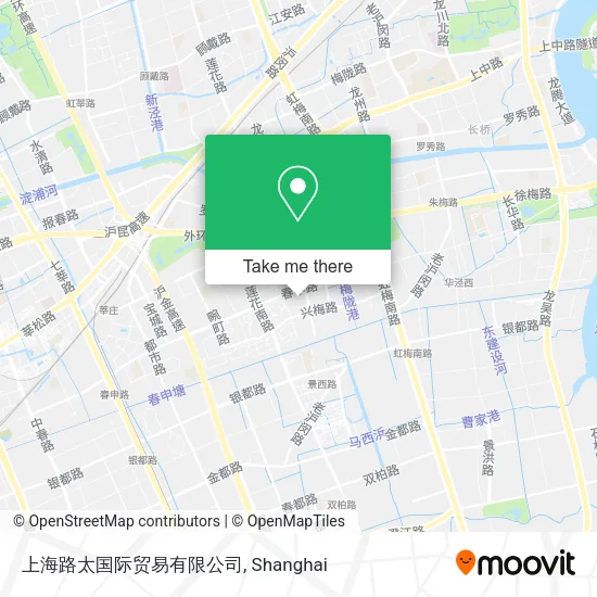 上海路太国际贸易有限公司 map