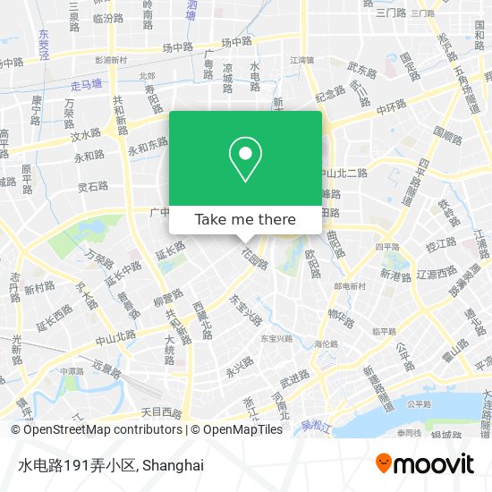 水电路191弄小区 map