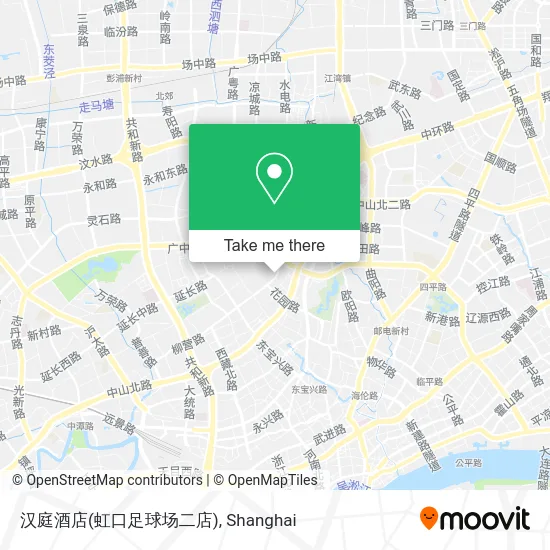 汉庭酒店(虹口足球场二店) map