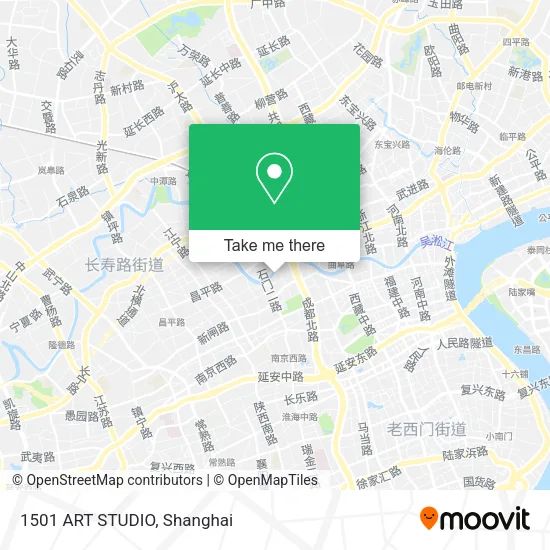 1501 ART STUDIO map