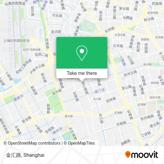 金汇路 map