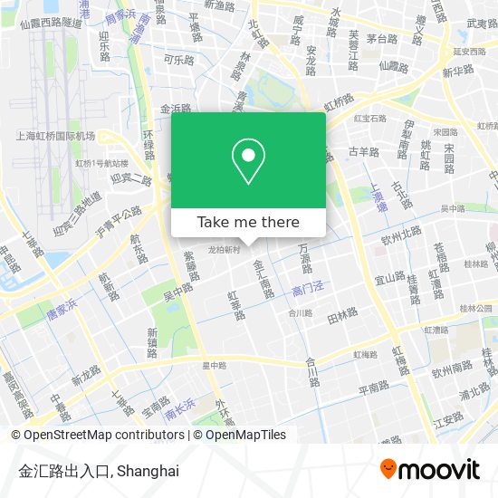 金汇路出入口 map