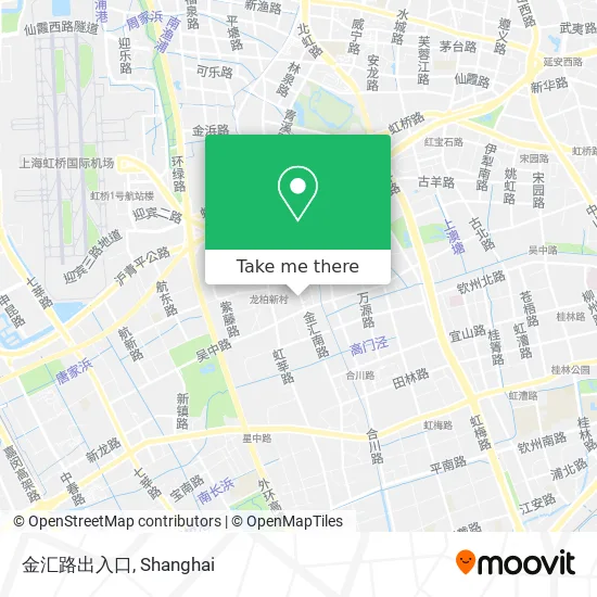 金汇路出入口 map