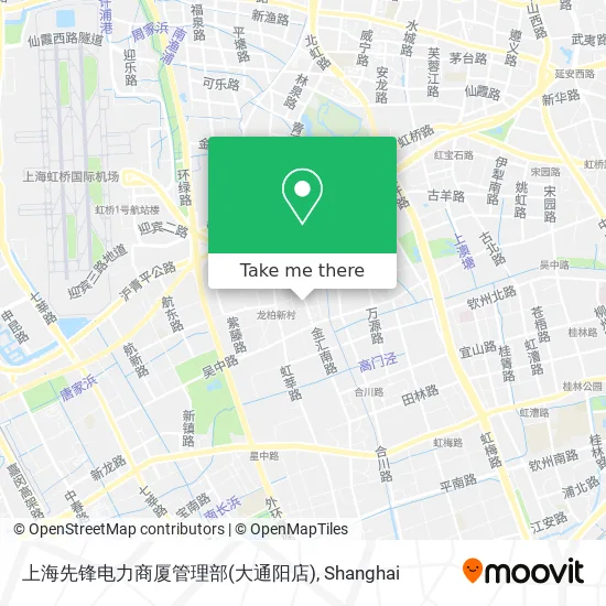 上海先锋电力商厦管理部(大通阳店) map