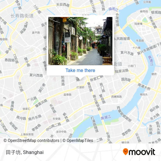 田子坊 map