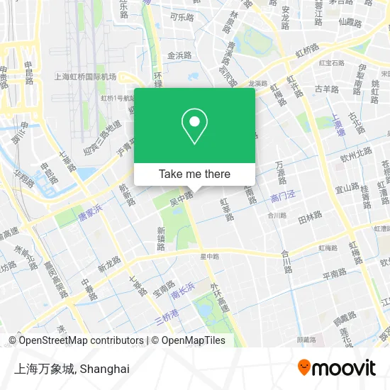 上海万象城 map