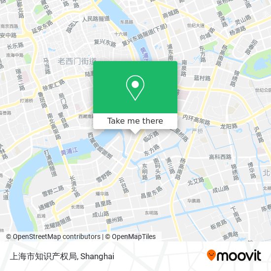 上海市知识产权局 map