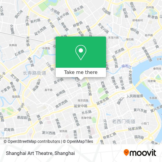 Shanghai Art Theatre map