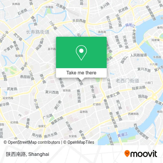 陕西南路 map