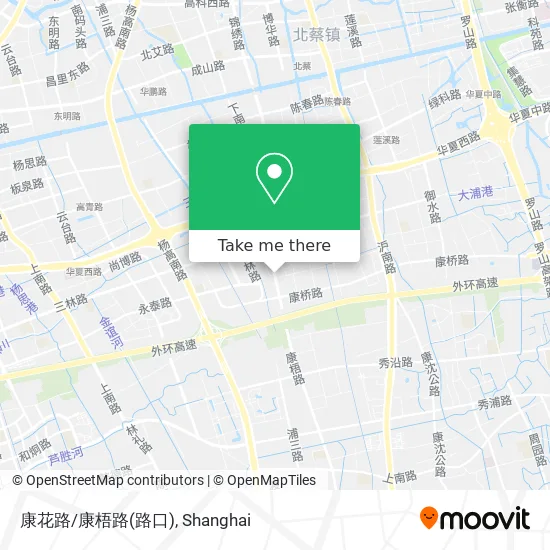 康花路/康梧路(路口) map